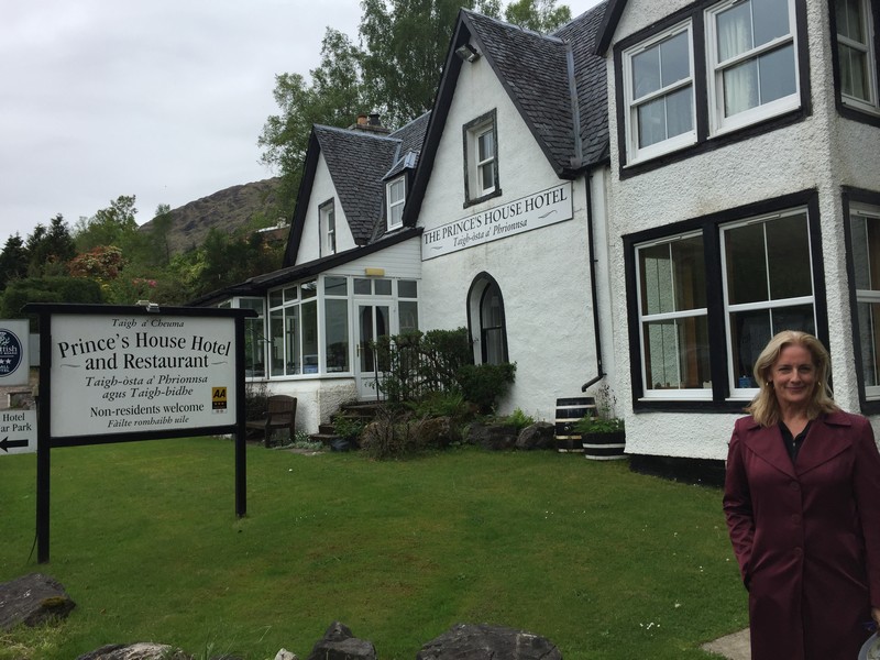 The Prince’s House Hotel in Glenfinnan, Scotland