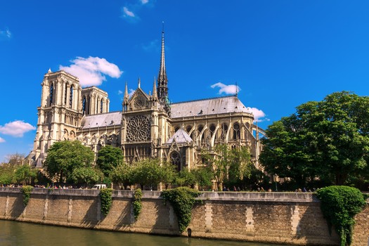 Ile de la Cite - Notre Dame - Paris, France