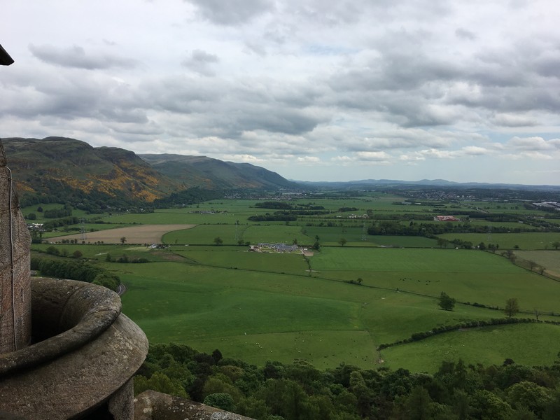 Wallace Monument near Stirling, Scotland
